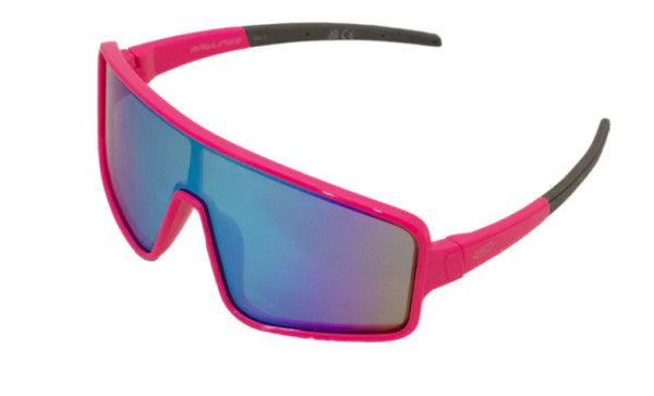 Rawlings Pink & Blue Mirror Shield Sunglasses