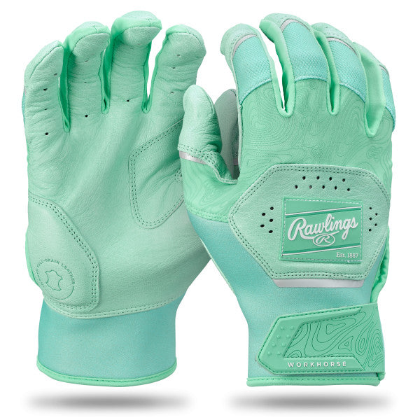 Rawlings Workhorse Adult Baseball Batting Gloves