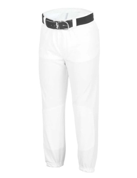 Rawlings Gamer Gameday White Pull-up Baseball Pant - Maltby Sports