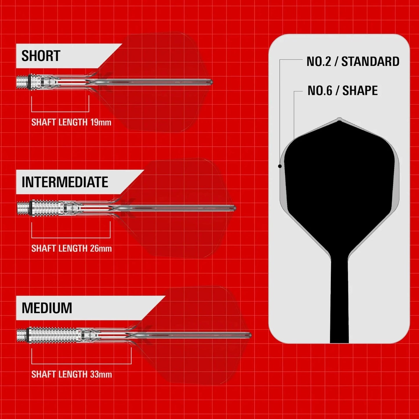 K-Shift No.6 Flight and Shaft System - Maltby Sports