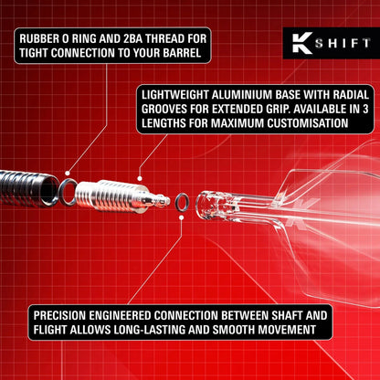 K-Shift No.6 Flight and Shaft System - Maltby Sports