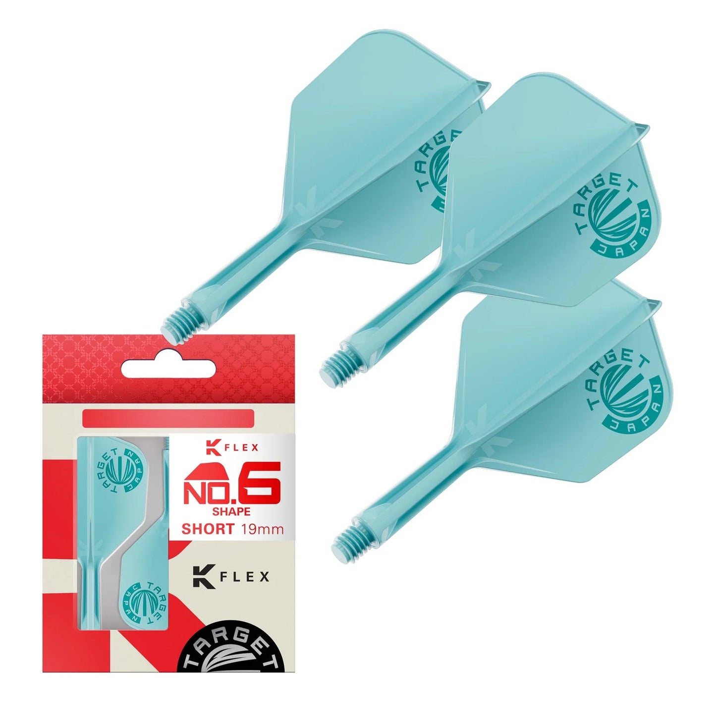 Target K-Flex No.6 Flight and Shaft Aqua - Maltby Sports