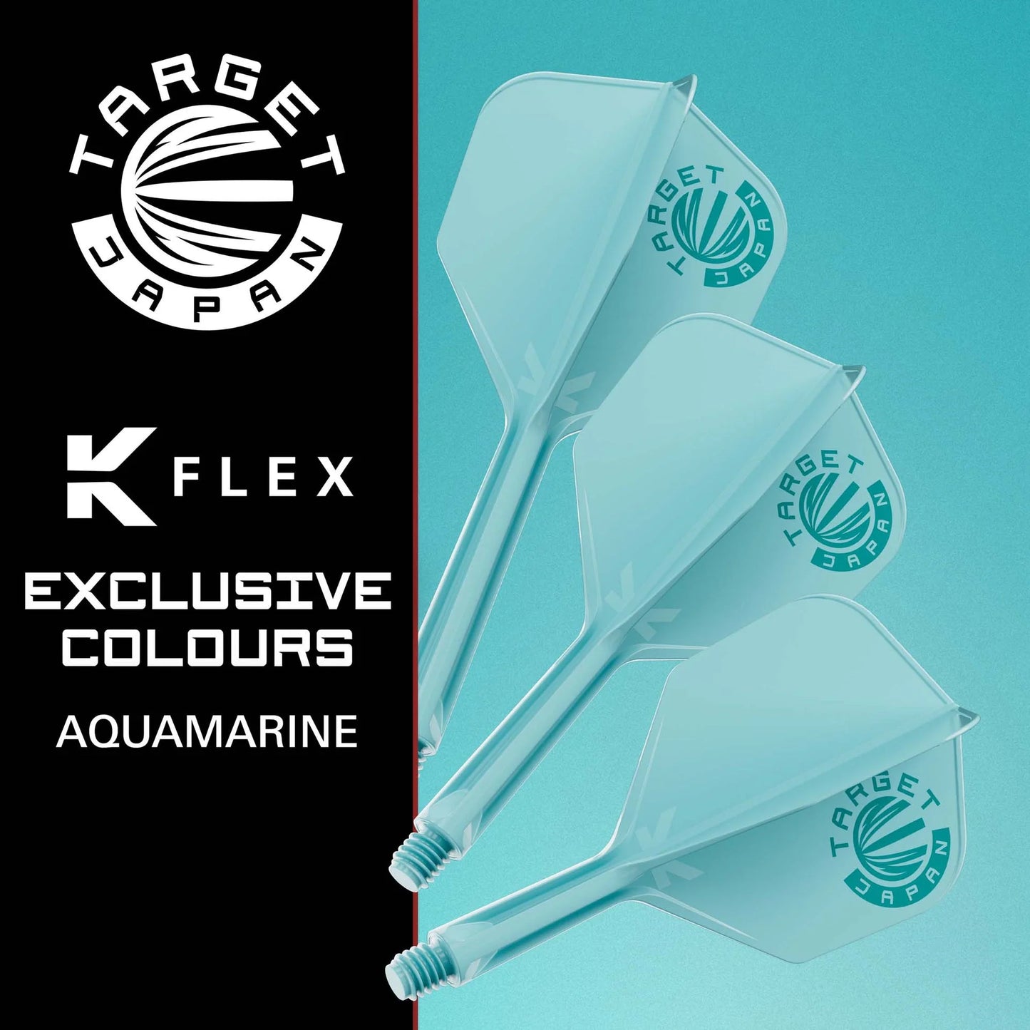 Target K-Flex No.6 Flight and Shaft Aqua - Maltby Sports