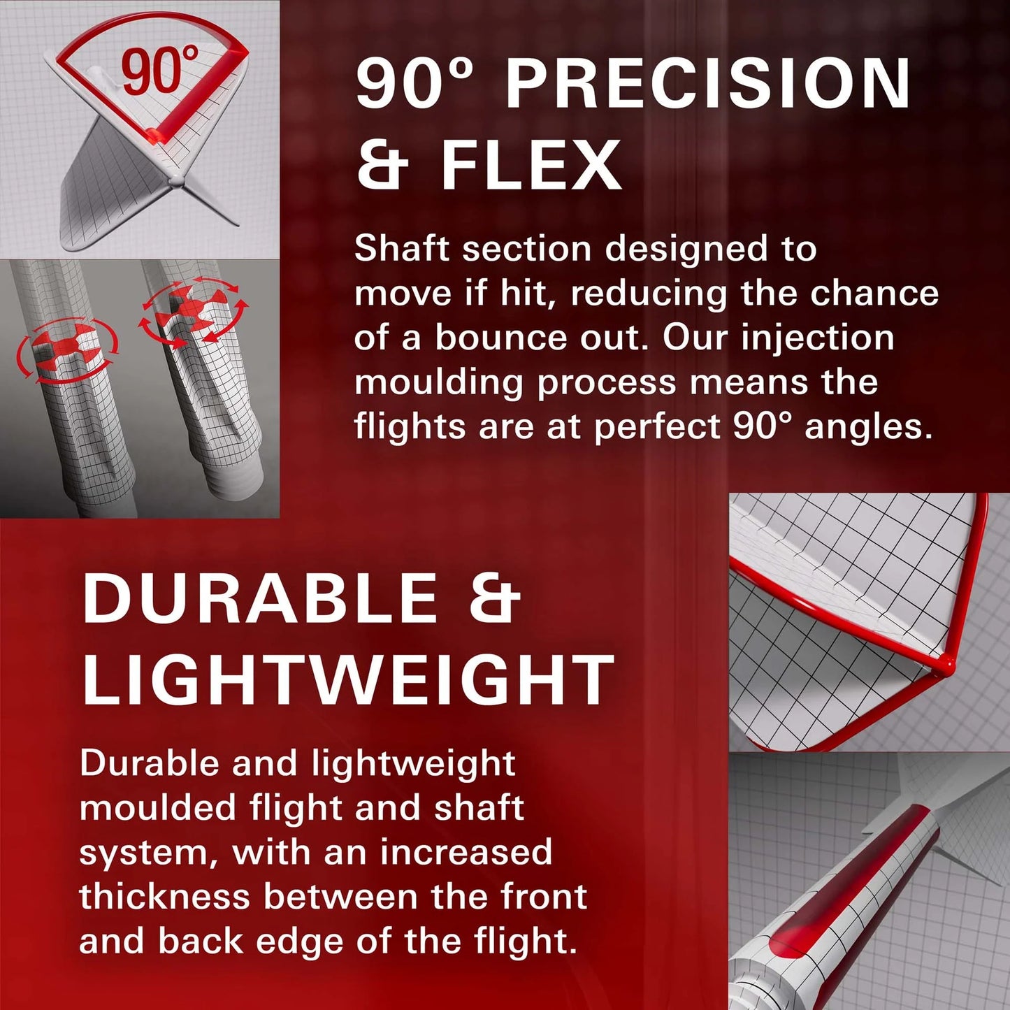 Target K-Flex No.6 Flight and Shaft Aqua - Maltby Sports