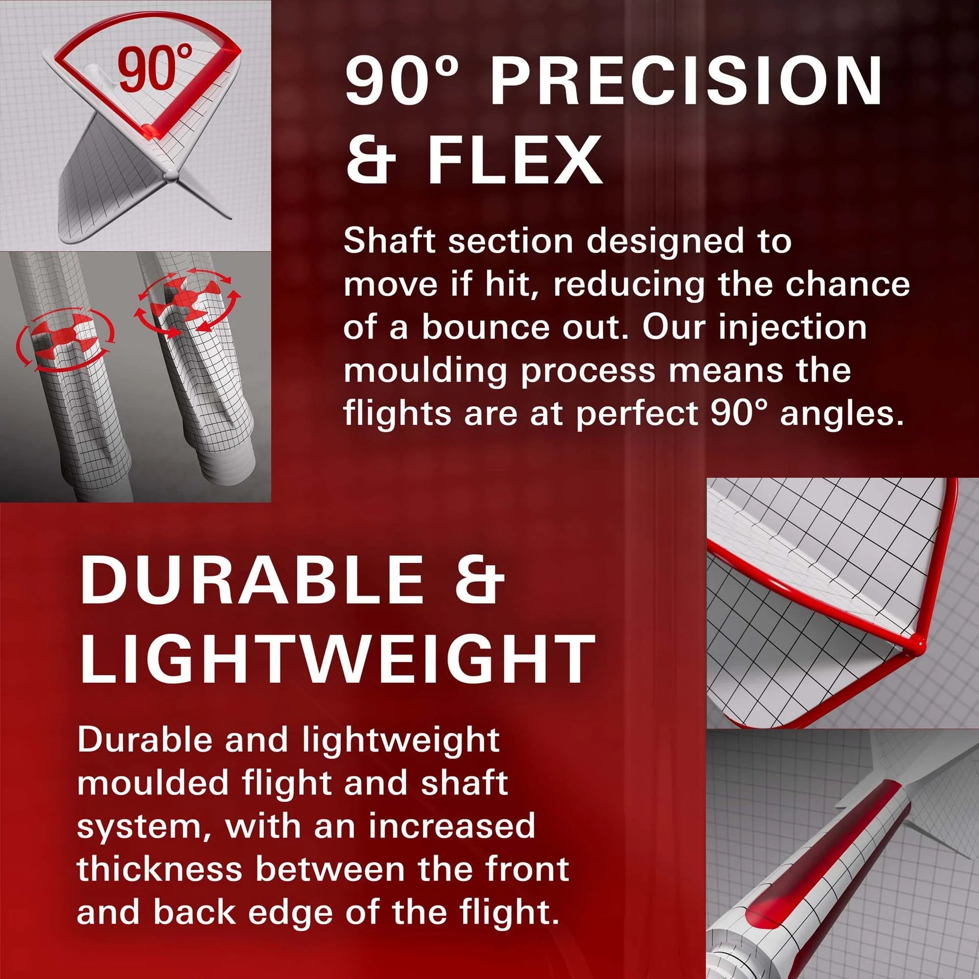 Target K-Flex No.6 Flight and Shaft Aqua - Maltby Sports