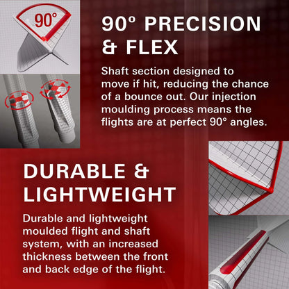 Target K-Flex No.6 Flight and Shaft Aqua - Maltby Sports