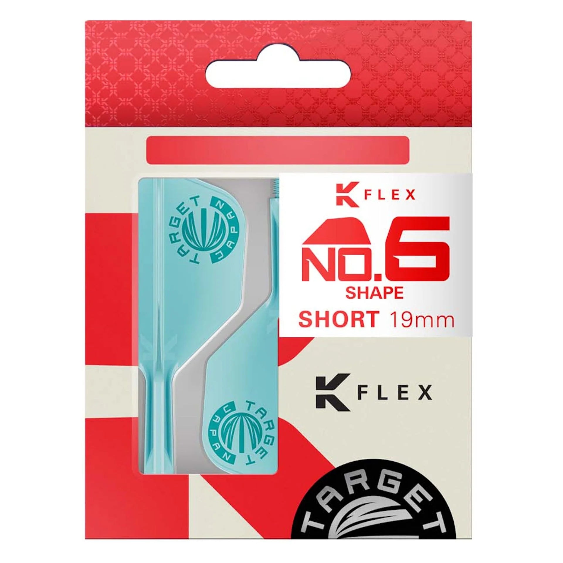 Target K-Flex No.6 Flight and Shaft Aqua - Maltby Sports
