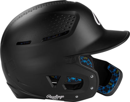 Rawlings RX2 Series Matte Batting Helmet with Reversible Jaw Guard - Maltby Sports