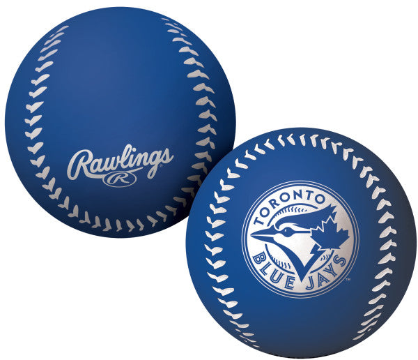 Rawlings Toronto Blue Jays High Bounce Rubber Baseball - Maltby Sports