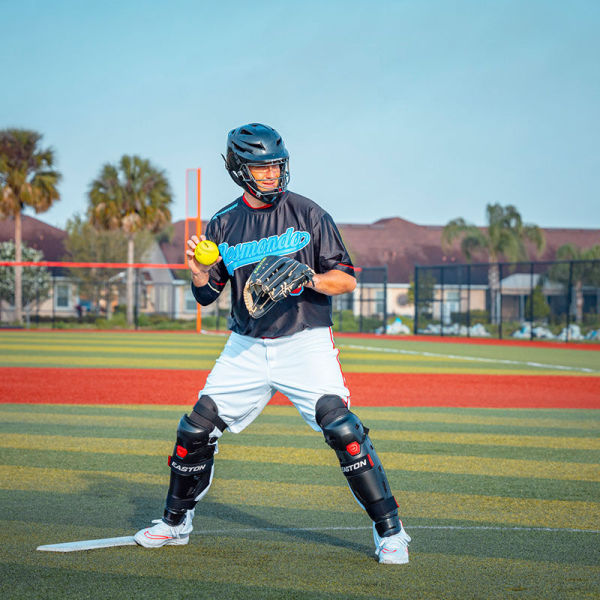 Easton Hellcat Black Slowpitch Helmet - Maltby Sports