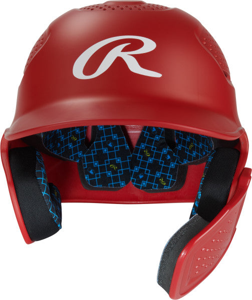 Rawlings RX2 Series Matte Batting Helmet with Reversible Jaw Guard - Maltby Sports