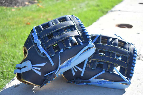 Easton Tantrum Series Slowpitch Glove - Navy & Blue