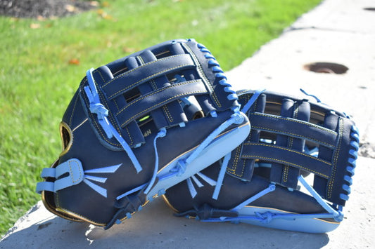 Easton Tantrum Series Slowpitch Glove - Navy & Blue