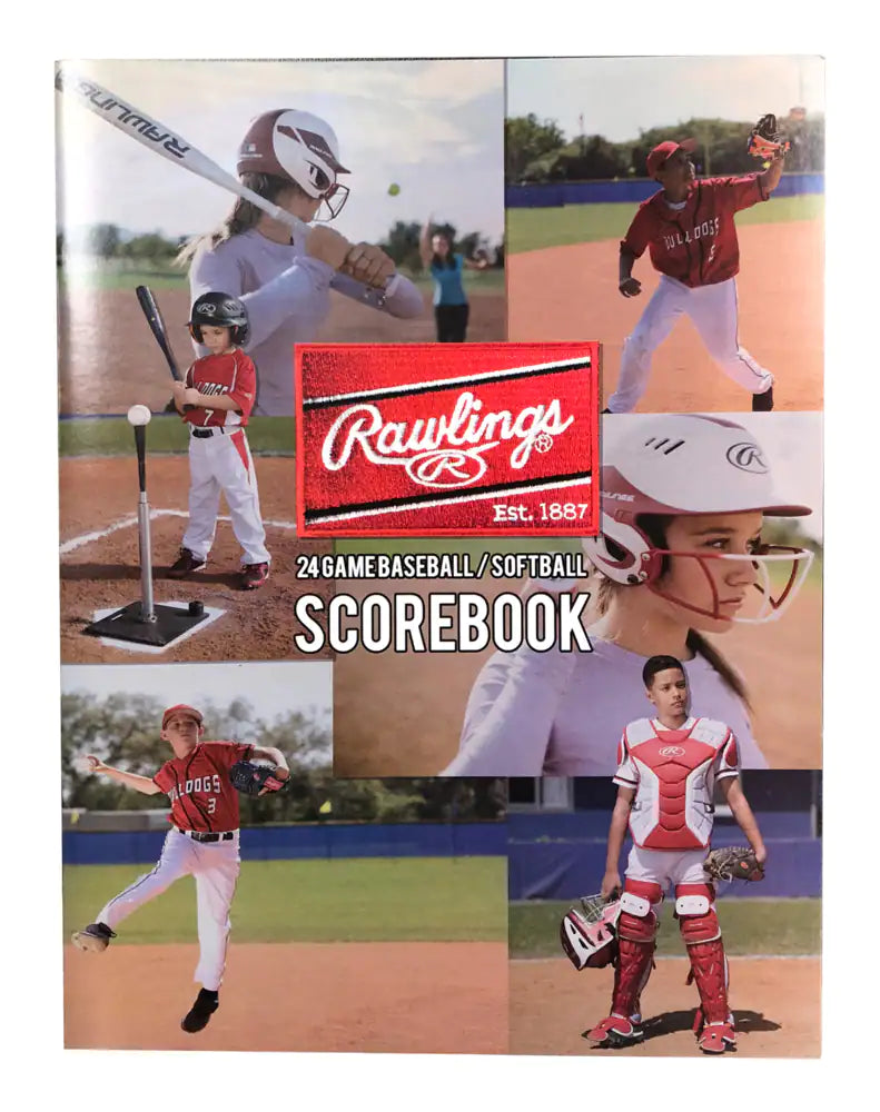 Rawlings 24 game scorebook