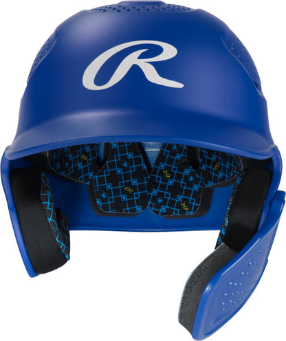 Rawlings RX2 Series Matte Batting Helmet with Reversible Jaw Guard - Maltby Sports