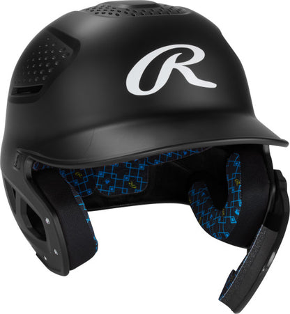 Rawlings RX2 Series Matte Batting Helmet with Reversible Jaw Guard - Maltby Sports