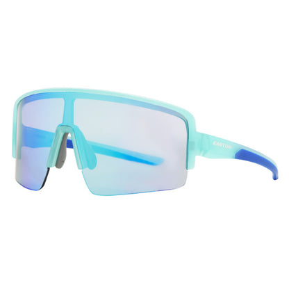 Easton Adult Teal/Blue Mirror Shield Sunglasses