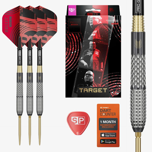 Target Stephen Bunting G5 Void SP 95% Tungsten Dart Set - Maltby Sports