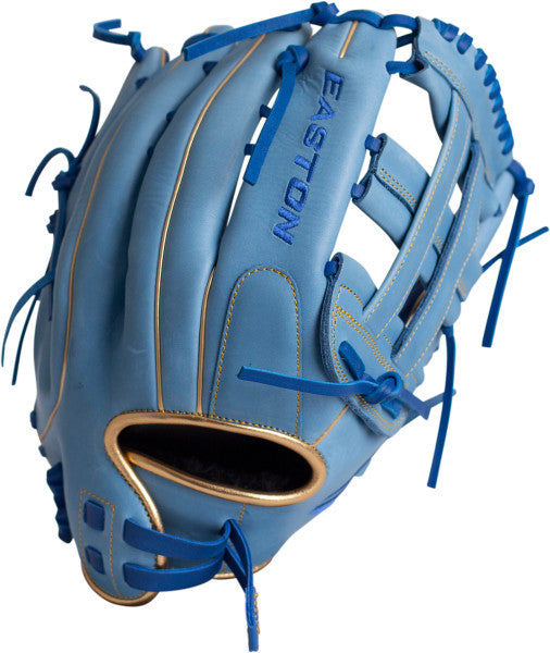 Easton Tantrum Series Slowpitch Glove - Blue & Gold