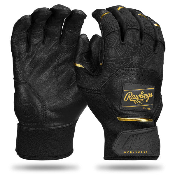 Rawlings Workhorse Adult Baseball Batting Gloves