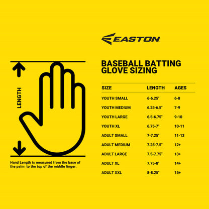 Easton Walk-Off Ethos Royal Blue Batting Gloves