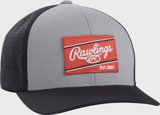Rawlings Red Patch Flex Fit Hat