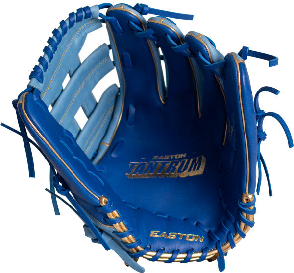 Easton Tantrum Series Slowpitch Glove - Blue & Gold