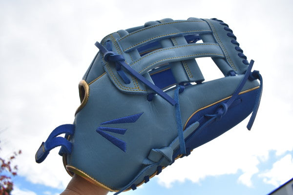 Easton Tantrum Series Slowpitch Glove - Blue & Gold