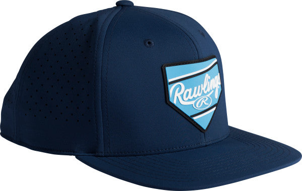 Rawlings Navy Base Logo Hat - Maltby Sports