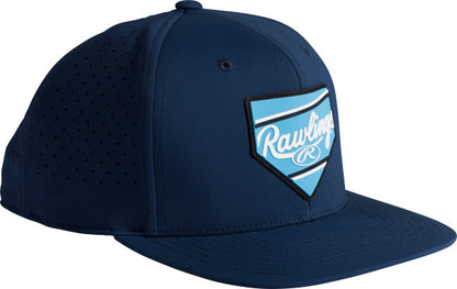 Rawlings Navy Base Logo Hat - Maltby Sports