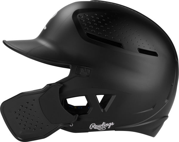 Rawlings RX2 Series Matte Batting Helmet with Reversible Jaw Guard - Maltby Sports
