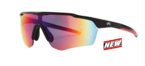 Rawlings Red & Black Mirror Glasses