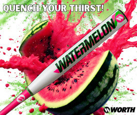 Worth Watermelon USSSA 2PC Slo-Pitch Bat