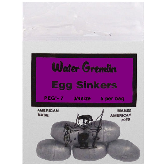 Water Gremlin Egg Sinkers