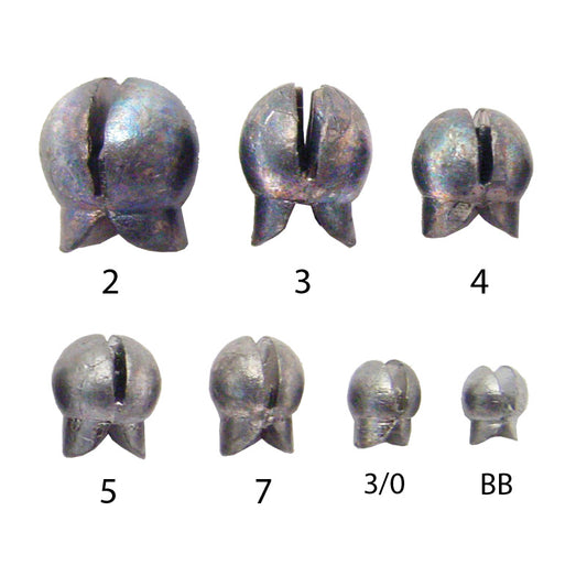 Removable Split Shot Sinkers - Maltby Sports