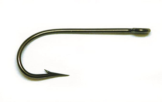 Mustad 3136 Classic Kirby Kirbed Point Hook (50-Pack) - size 4