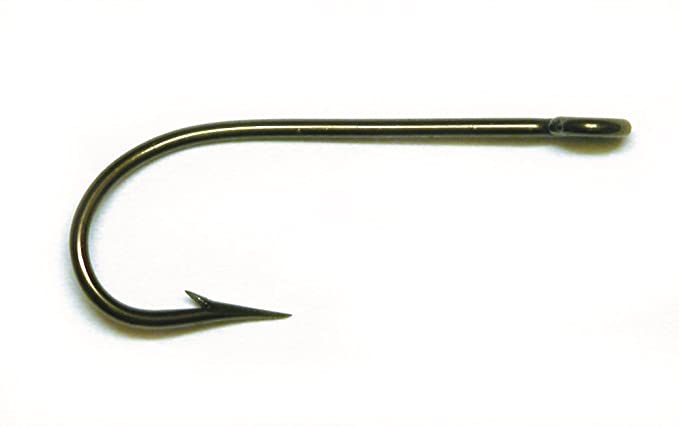 Mustad 3136 Classic Kirby Kirbed Point Hook (50-Pack) - size 4