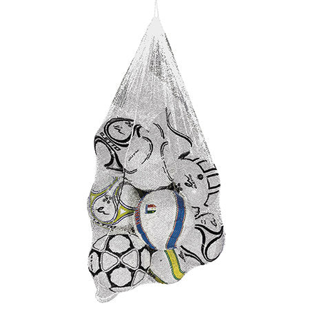 Mesh Ball Bag White