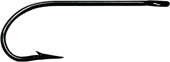 Mustad 3136-BN-1-10 Classic Kirby Hook - size 5