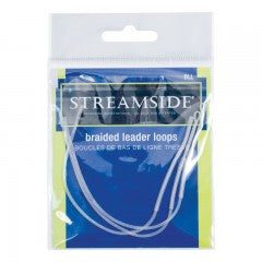 Salmon Braided Leader Loops (50 lb)