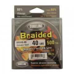 Sureline Green Braided Line -150 yds