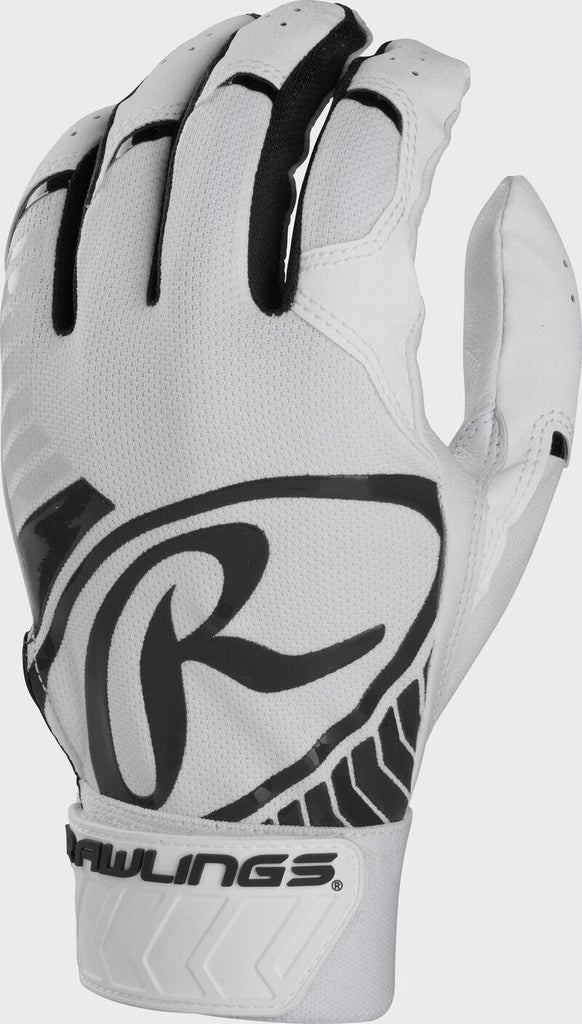 Rawlings 5150 White Adult Batting Gloves