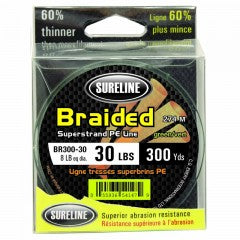 Sureline Braided Superstrand PE Line 300Yds