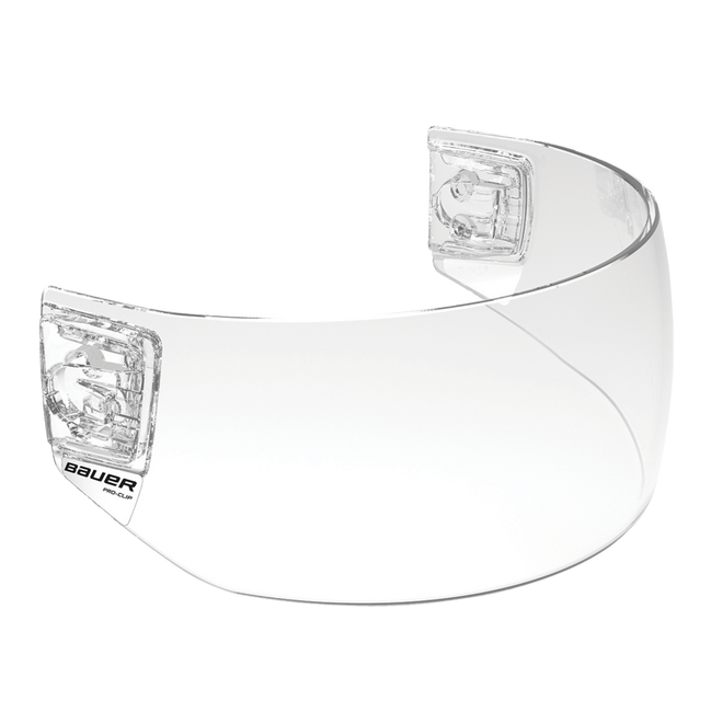 Bauer Pro Clip Straight Clear Visor