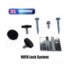 Dartboard Roto Lock Fixing Kit - Maltby Sports