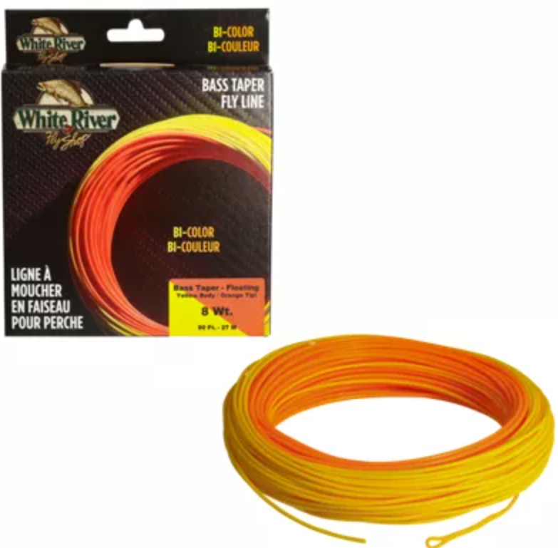 White River Fly Shop Bass Taper Fly Line- 8 Wt. – Maltby Sports