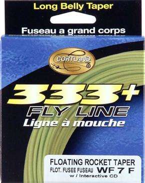 Cortland Line 333+ Fly Line Floating Rocket Taper WF9F
