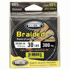 Sureline Green Braided Line -150 yds