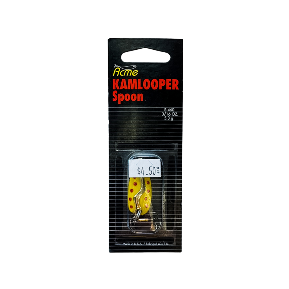 Acme Kamlooper Spoon s-460 Yellow/Red