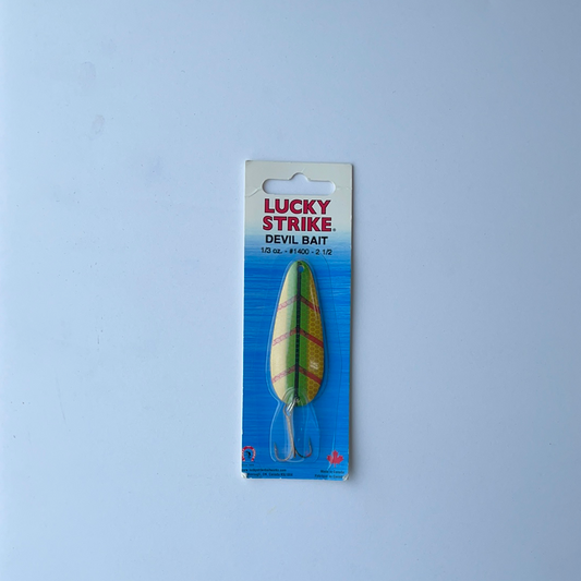 lucky strike devil bait lure  1/3 oz-1400-2 1/2